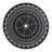 3-Piece All-Weather Cast Aluminum Dining Set, Include 2 Swivel Chairs And 39.37" Round Table With Black Frame-1743710950
