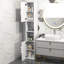 MDF / Particle Board Freestanding Linen Cabinet