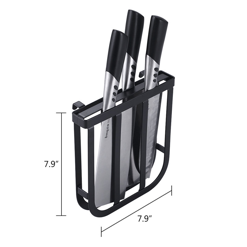 Porte-couteaux en acier inoxydable