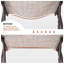 Ensemble de chaises longues inclinables en aluminium avec table d'appoint à lattes Antrea-1374997101