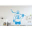 Adhésif décoratif nom personnalisé hockey, décor de chambre d'enfant
 312DRE-947439830-947439831-947582202