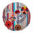 Floral Cotton Blend Throw Pillow