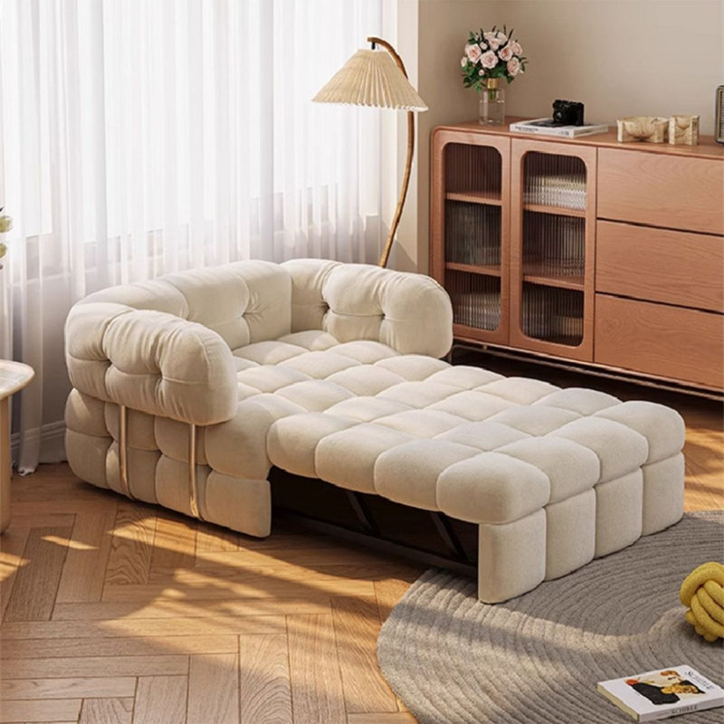 Upholstered " Sofa Bed, 29.53"H*39.37"L*41.34"W