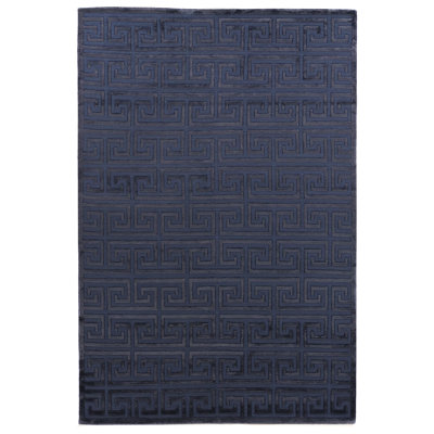 Metro Velvet Geometric Indoor Rug