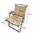 Comfy Foldable Chair (4 Chairs) - Aluminium Frame With For Travel, Patio, Beach, Fishing, Picnic (4) Frame, Canvas Seat Picnic, Camping, Backyard