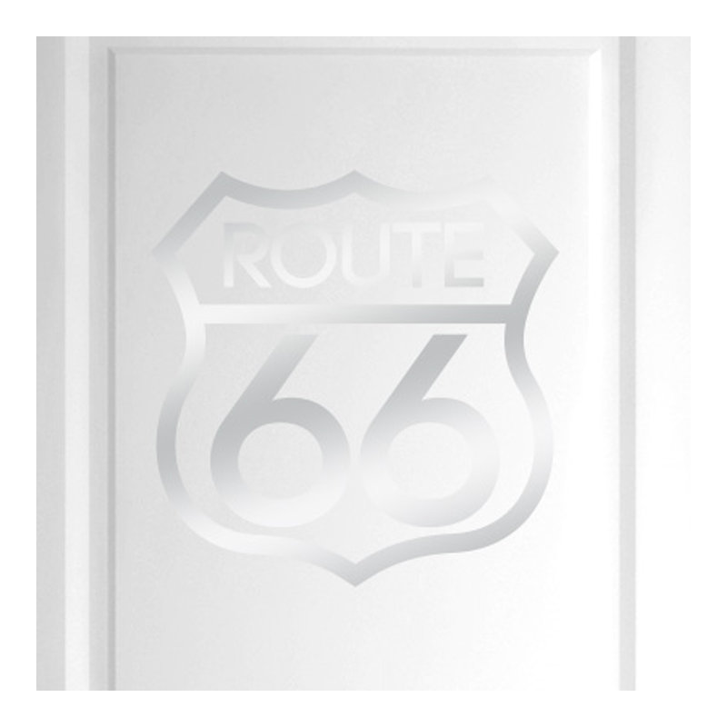 Wall Decal, Shiny Silver