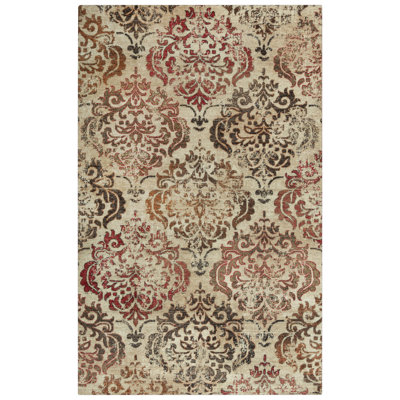 Muro Wool Damask Indoor Rug