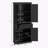 Storage Cabinet with Drawer and Adjustable Shelves-1195516131
