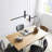 -light Dimmable Linear Led Pendant Modern Metal Design For Kitchen Island