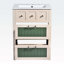 Meuble-lavabo 24 po avec lavabo en céramique