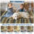 Plaid Machine Washable Rug for Living Room, Non-Slip Geometric Floor Mats, Stain-Resistant Soft Faux Wool Indoor Carpet for Bedroom-1304903336-1304903343