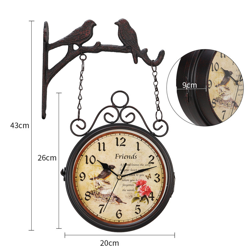 Iron Wall Clock