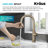 KRAUS Allyn Industrial Pull-Down Single Handle Kitchen Faucet-1398109973