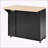 Versatile Rolling Kitchen Island with Multiple Storage Options and Durable Construction