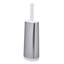 Flex Steel Anti-Drip Toilet Brush with Stainless Steel Storage-271681090