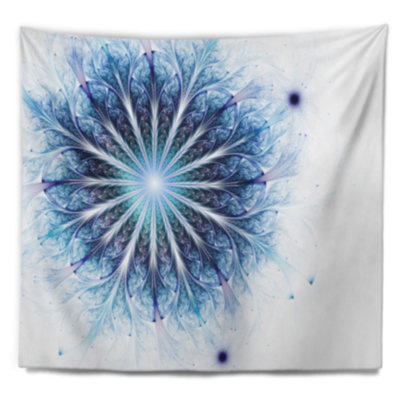 Tapisserie d'art numérique Fractal Flower