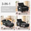 Fauteuil convertible 36 po avec poignée - 36 po-267399094