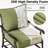 24"W X 24"D Outdoor Deep Seating Cushions 6.5” Indoor/Outdoor Seat And Back Cushion, Cushions Only-954063228-955857663