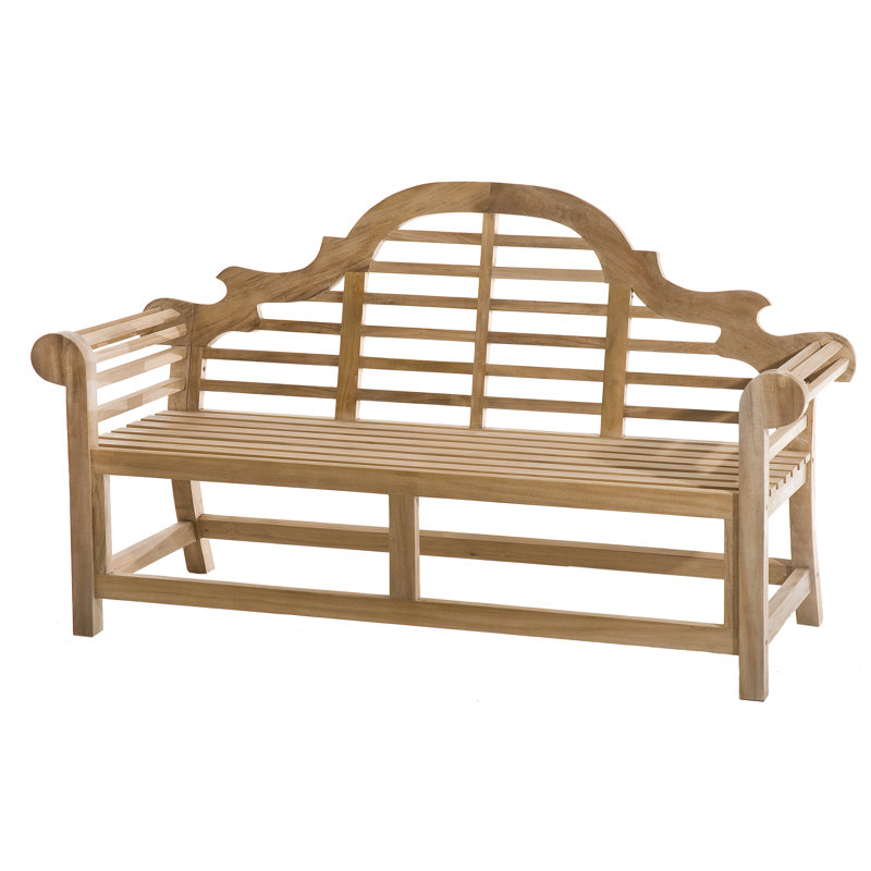 Zana Solid Wood Teak Outdoor Bench