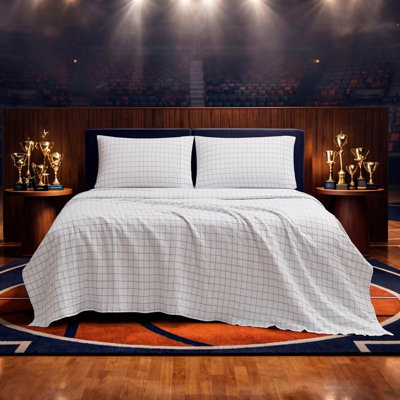 Champion Printed Microfiber Sheet Set