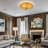 Bead Chain Flower Ceiling Light ( Tiffany-style)