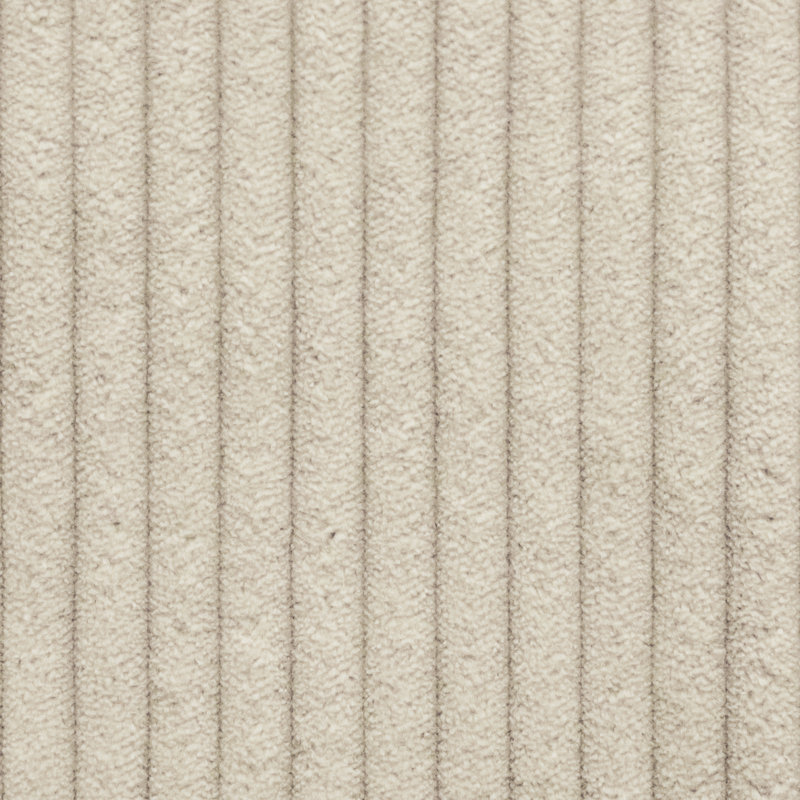 Canapé modulaire convertible en velours côtelé Degennaro, Velours côtelé beige
