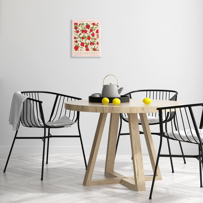 «Strawberry Gallery Print», plaque murale par Kamdon Kreations