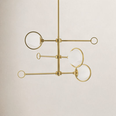 Clendon 3 - Light Dimmable Sputnik Chandelier