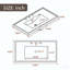 Meuble-lavabo 36 po avec lavabo et tiroirs 36 po-738745589