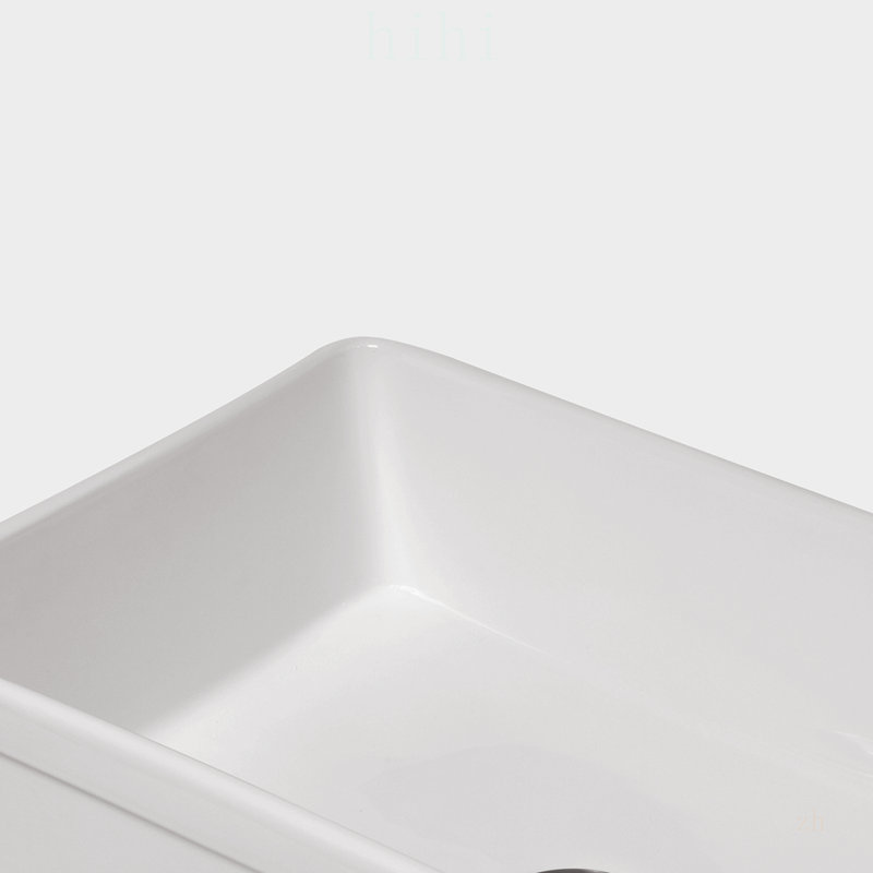 Durable Ceramic Farmhouse Sink with Reversible Design and Deep Single Bowl for Efficient Kitchen Use