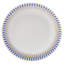 Starburst Blue 32-Piece Porcelain Dinnerware Set, Service for 8
