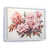 White Floater Framed