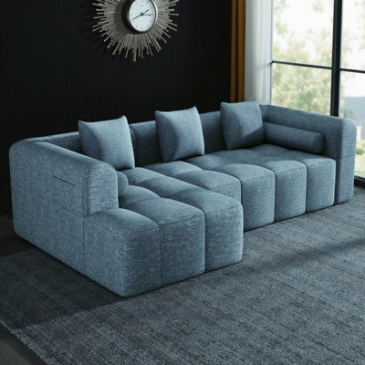 Canapé modulaire en chenille 101,2 po