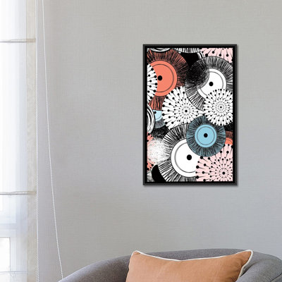 « fleurs et design », impression sur toile