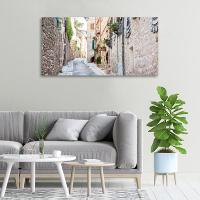 City Alley - Wrapped Canvas Art Prints