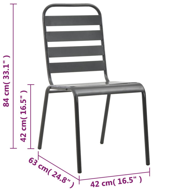 Ensemble bistro Coeburn, L 31,5 po x l 31,5 po x H 28,3 po, 4