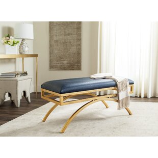 BROOKLYN CAMEL UPHOLSTERED BENCH