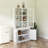 75.25'' Tall Display Cabinet With Double Glass Doors