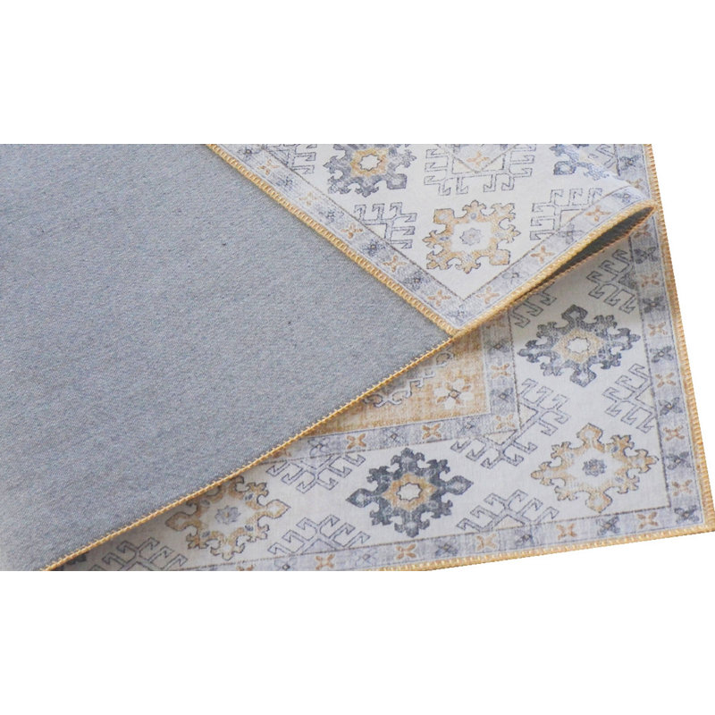 Ballina Geometric Hand Woven Area Rug Set, Rectangle 80 x 150cm