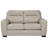 Barton Leather Sofa & Loveseat Set, Taupe