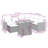 Vidaxl Garden Sofa Set Black, Cream White