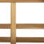 Canapé modulaire de patio avec coussins teck Layton
