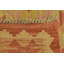 Tapis en laine rouge/doré 3 pi 3 po x 5 pi 2 po one-of-kind main-noué la new age Elland