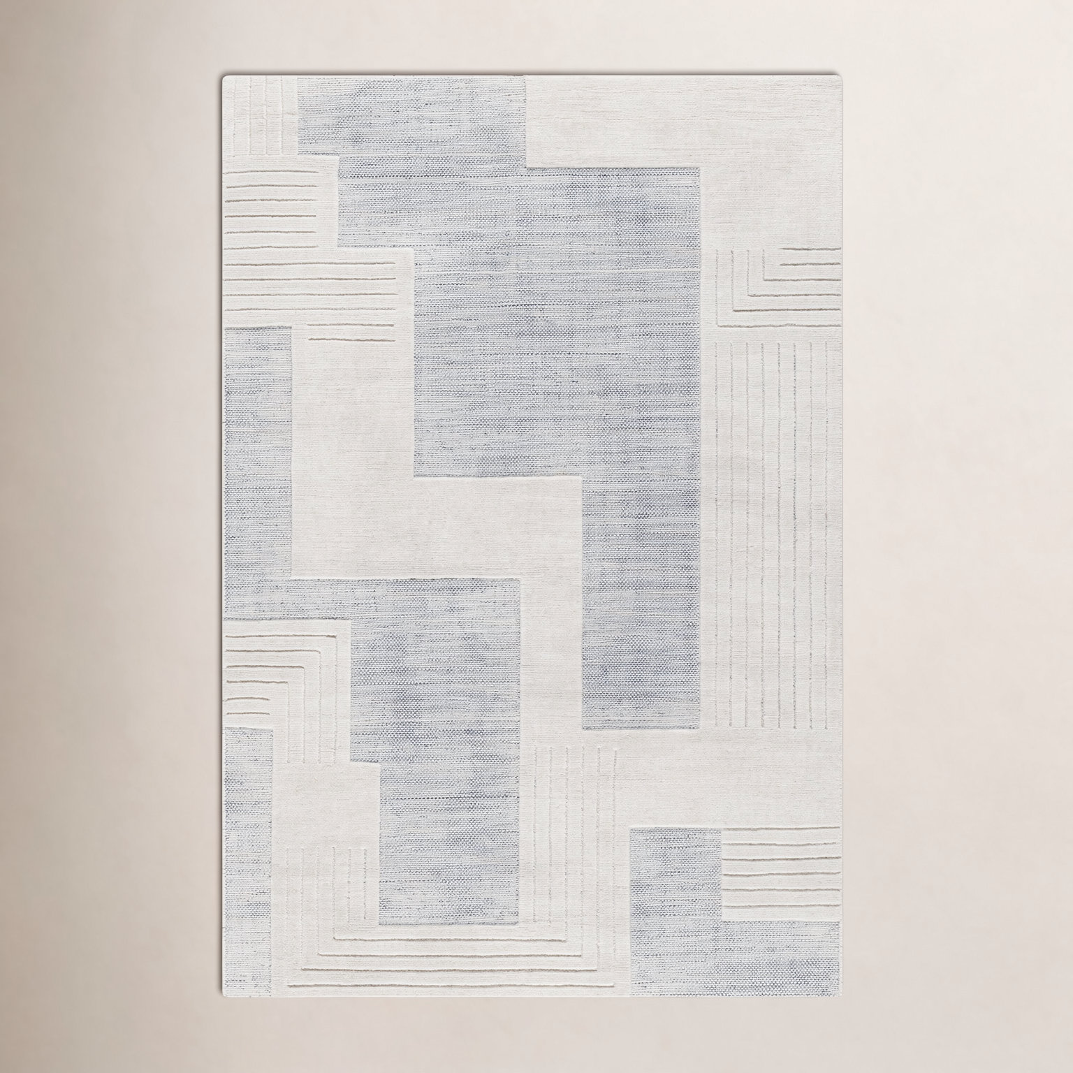 Ronaldo Hand Loomed Wool Rug, Rectangle 8' x 10'