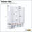 4-in-1 Farmhouse Hall Tree with 6 Hooks and Open Compartments-495738127