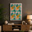 Jungle Cats Among Leaves Tropical - Print-136813388-136813386