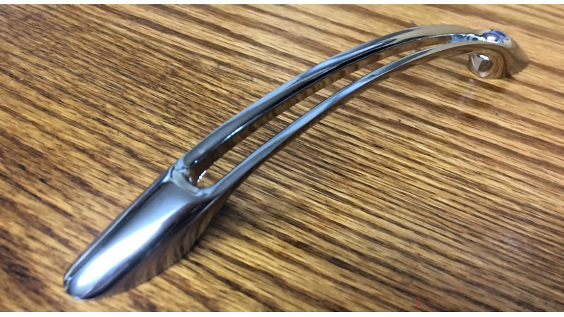 3-3/4" Wire Pull Rubbed Bronze