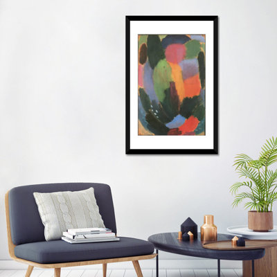 «Song» par Alexej Von Jawlensky, reproduction d'art sur toile tendue