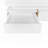 Modern High Gloss Coffee Table With 4 Drawers-1381508490