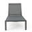 Gray Chaise - Mesh Material & Comfort With Breathable Seat